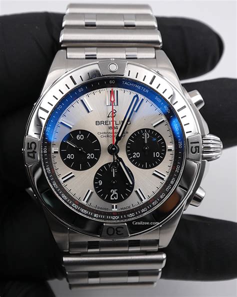 breitling chronomat b01 ab0134 steel 42mm